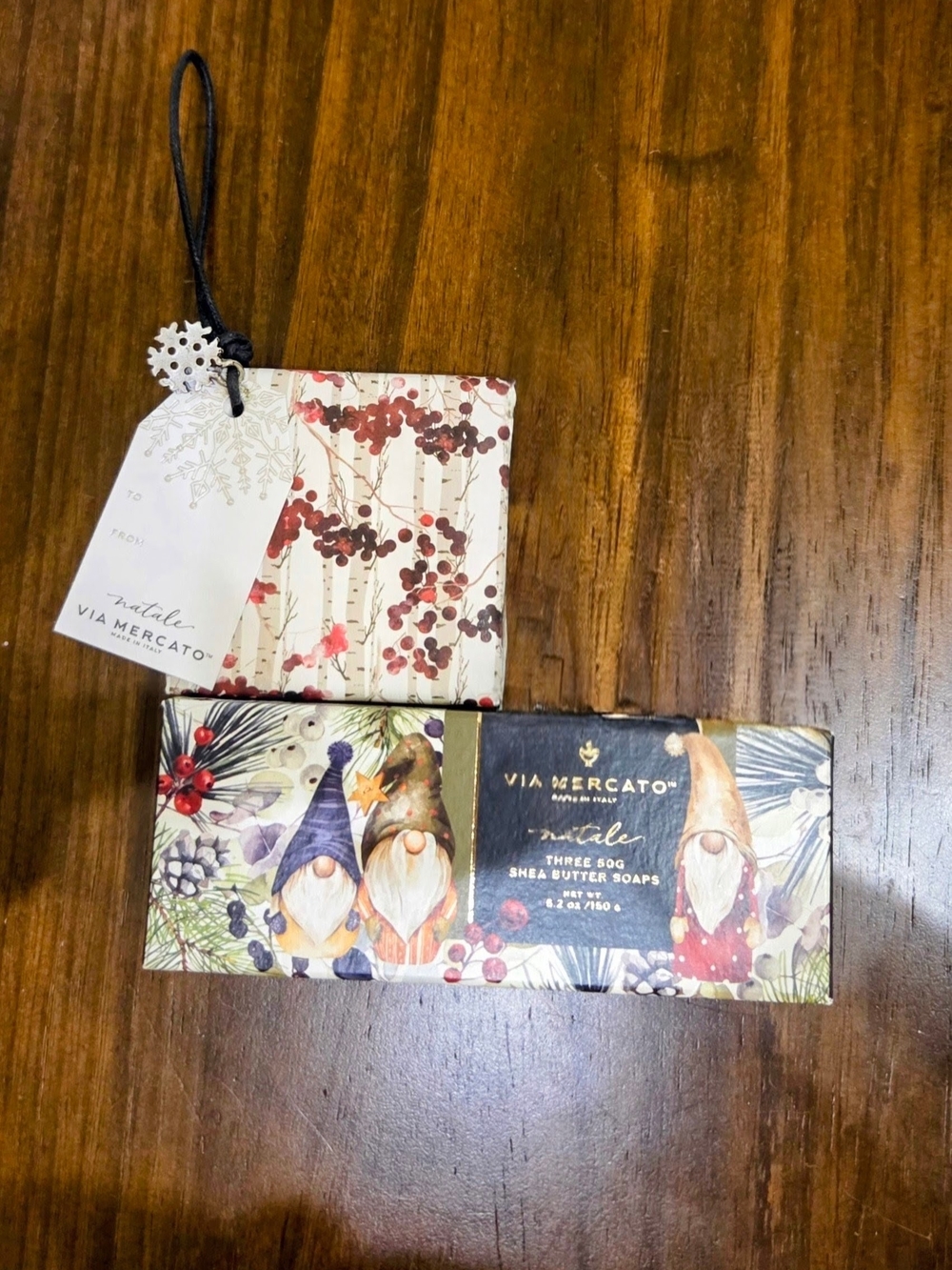 Via Mercato Holiday Italian Shea Butter Blend Soap Bundle